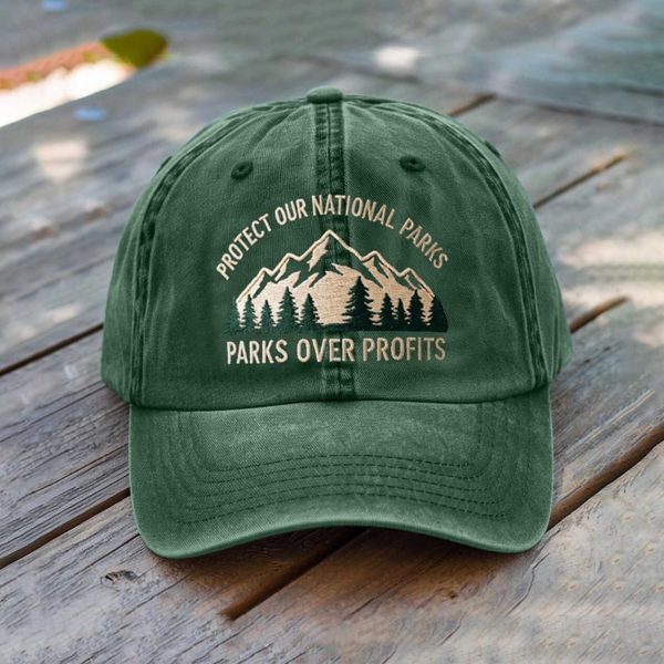 Protect Our National Parks Parks Over Profits Hat