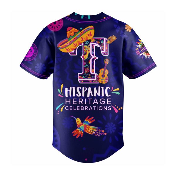 Texas Rangers National Hispanic Heritage Month Jersey 2025