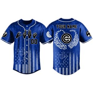 Chicago Cubs Deaf and Hard of Hearing Awareness Day Jersey 2025 1