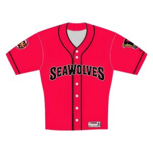 Erie SeaWolves Red Jersey 2025 Giveaway 1