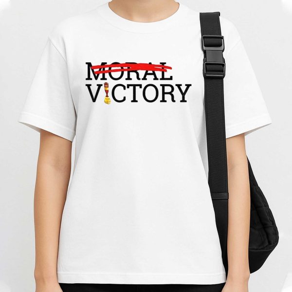 Adam Gilchrist Wears Moral Victory Shirt