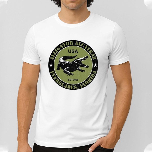 Alligator Alcatraz Everglades Est 2025 Commemorative Political Shirt