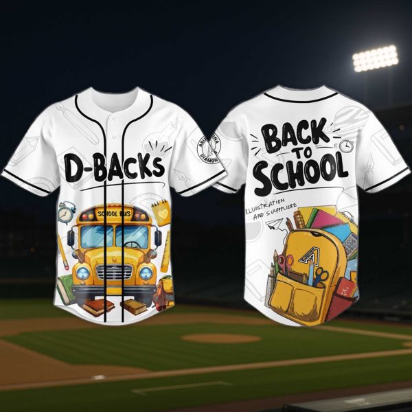 Arizona Diamondbacks Back to School Jersey 2025 2