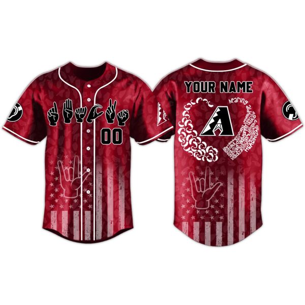 Arizona Diamondbacks Deaf and Hard of Hearing Awareness Day Jersey 2025 1