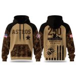 Astros USMC 250th Anniversary Hoodie 2025