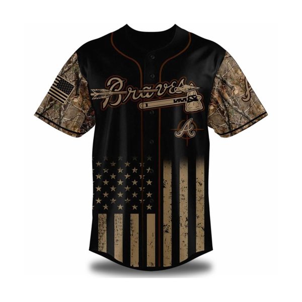 Atlanta Braves Hunting Night Baseball Jersey 2025