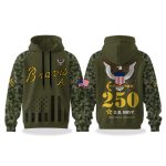 Atlanta Braves U.S. Navy 250th Birthday Celebration Hoodie 2025
