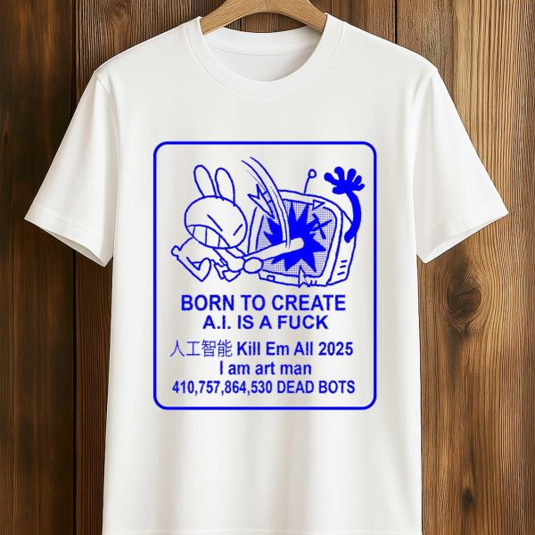 Born To Create AI Is a Fuck Shirt