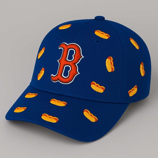 Boston Red Sox Hot Dog White Hat 2025