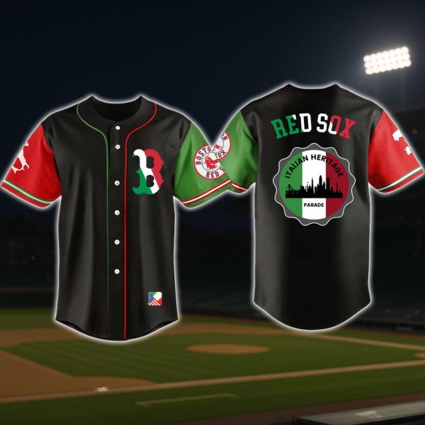 Boston Red Sox Italian American Heritage Jersey 2025 2