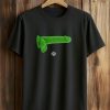 Caitlin Clark Wears Green Floppy Dildos WNBPA Shirt