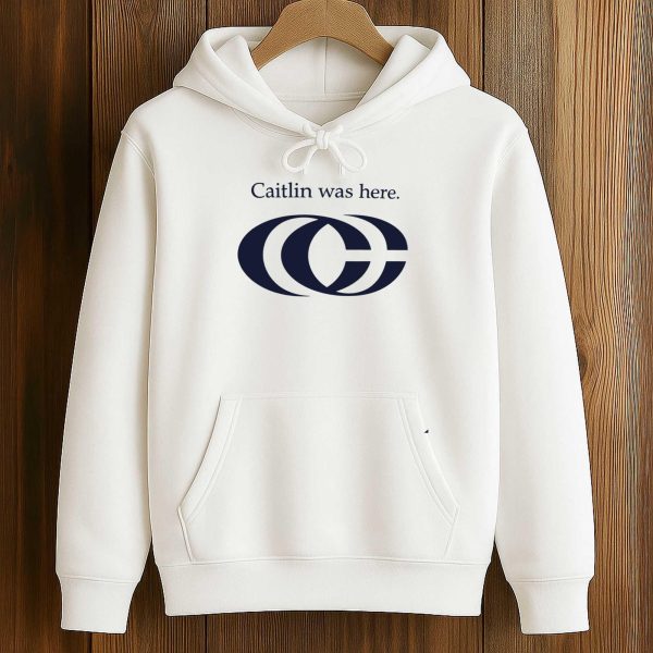Caitlin Was Here Logo T shirt