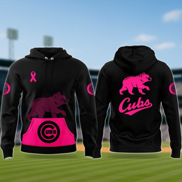 Chicago Cubs Breast Cancer Awareness Hoodie 2025 2