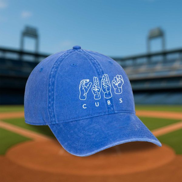 Chicago Cubs Deaf Inclusive Cap 2025 Giveaway