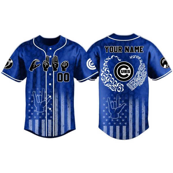 Chicago Cubs Deaf and Hard of Hearing Awareness Day Jersey 2025 1
