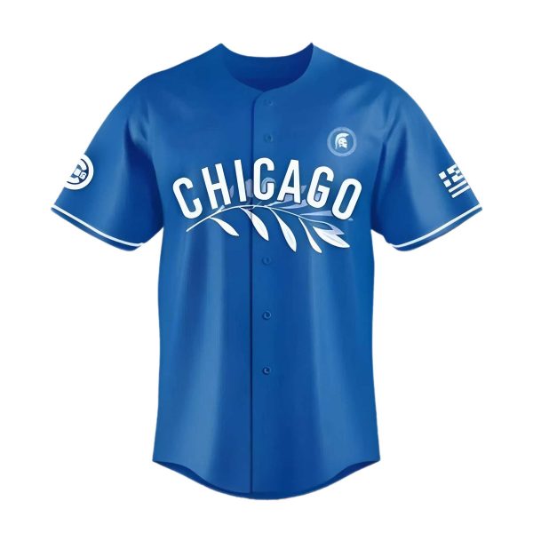 Chicago Cubs Greek Heritage Jersey 2025 Giveaway