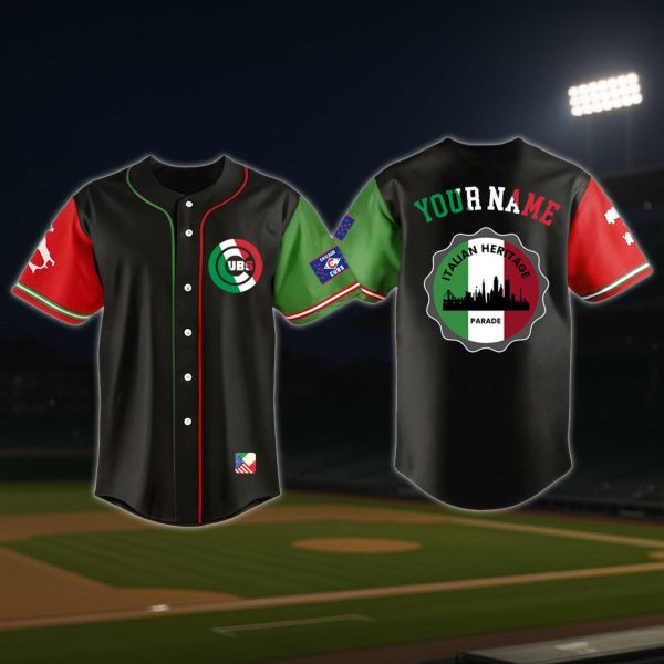 Chicago Cubs Italian Heritage Night Jersey 2025