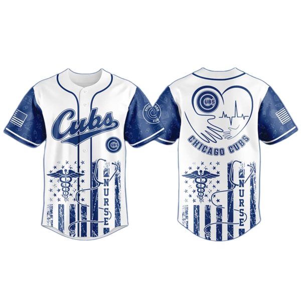 Chicago Cubs Nurses Night 2025 Jersey 1