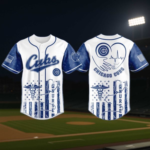 Chicago Cubs Nurses Night 2025 Jersey 2