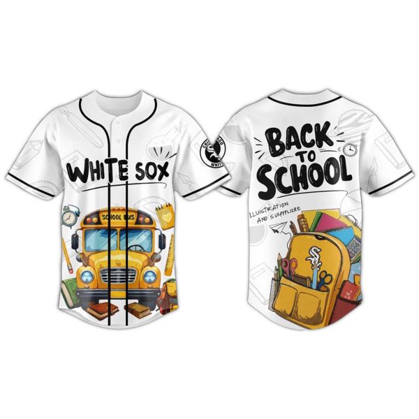 Chicago White Sox Back to School Jersey 2025 1