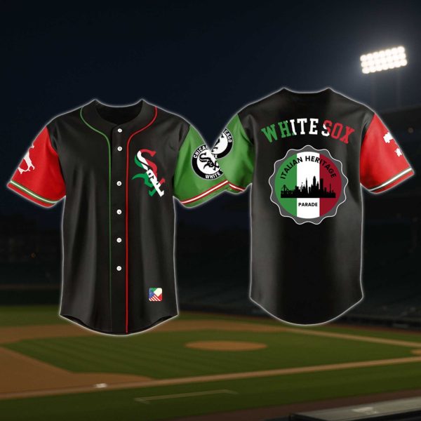 Chicago White Sox Italian Heritage Night Jersey 2025 2