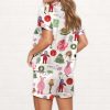 Christmas Story Silky Satin Pajama Set 2