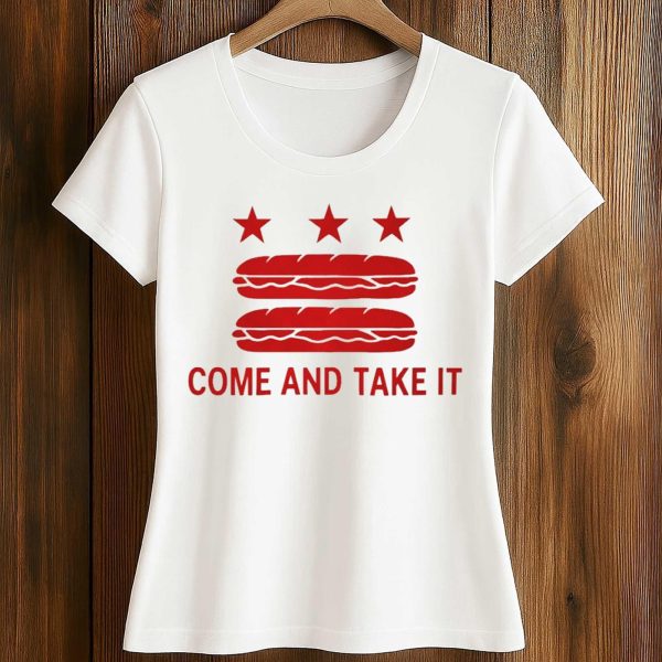 Come and Take It Hot Dog Shirt
