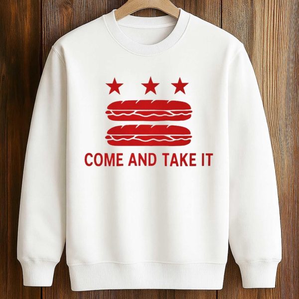 Come and Take It Hot Dog Shirt