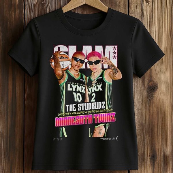 Courtney Williams Wears Slam The Studbudz Minnesota Twins Courtney Williams and Natisha Shirt (2)