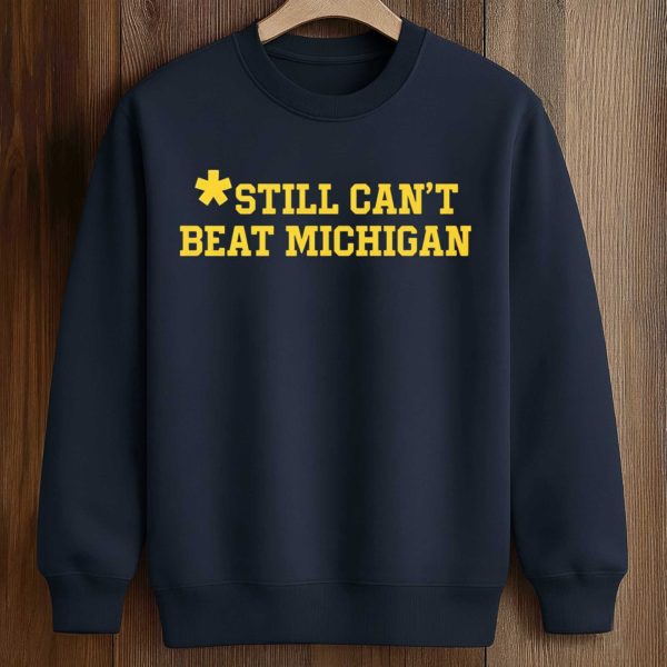 Dave Portnoy Wears Still Can't Beat Michigan Shirt