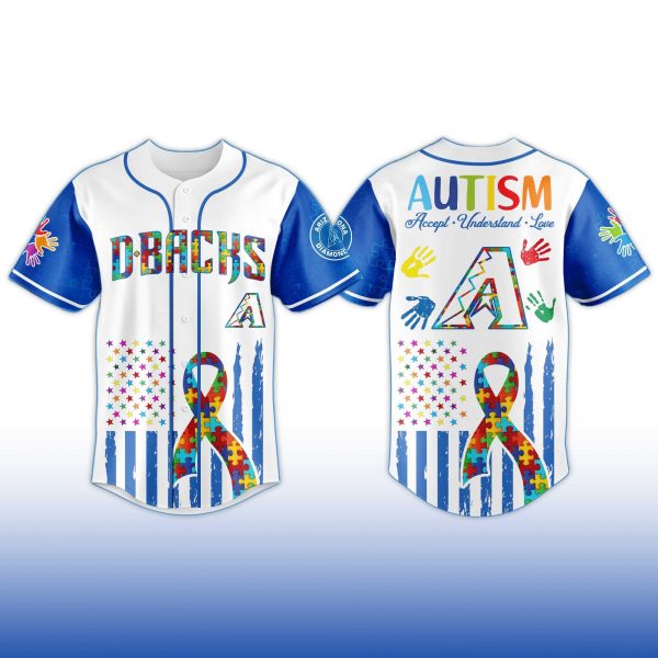 Dbacks Autism Awareness Month Jersey 2025 2