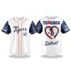 Detroit Tigers Teacher Appreciation Week Jersey 2025 1
