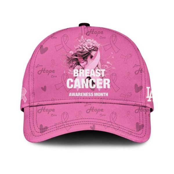 Dodgers Breast Cancer Awareness Month Hoodie 2025 4