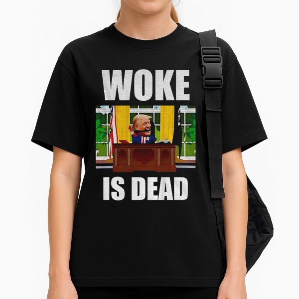 Donald Trump Woke Is Dead Shirt 1