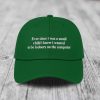 Ever Since I Was Little I Knew I Wanted To Be Indoors On A Computer Hat