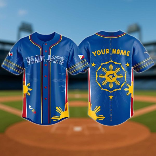 Filipino Heritage Night Blue Jays Jersey 2025 3