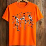 Fuck Trump Skeleton Dance Halloween Shirt
