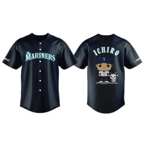 Mariners Ichiro Hall Of Fame Weekend Jersey 2025 1