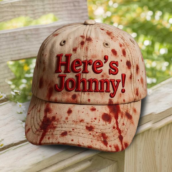 Here’s Johnny Bloody Halloween Hat 2025