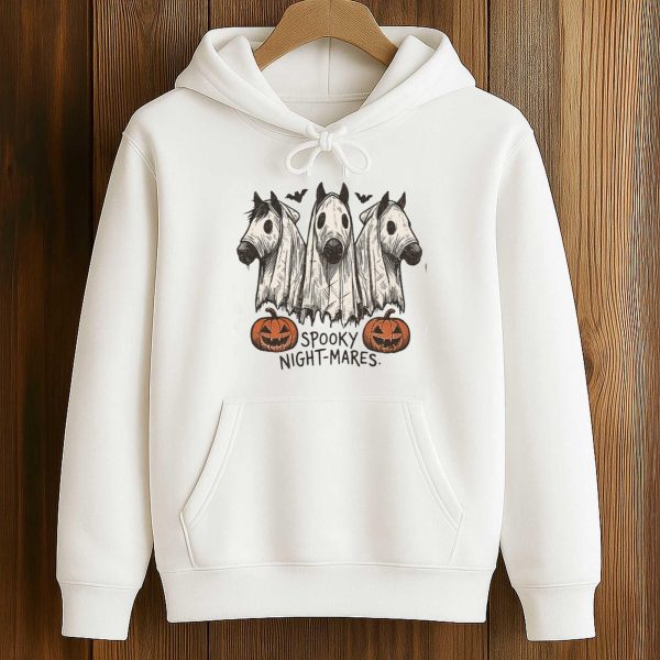 Horse Spooky Night Mares Halloween Shirt 2025