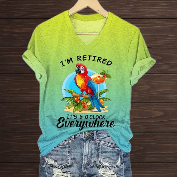 Im Retired Its 5 Oclock Everywhere Shirt 3