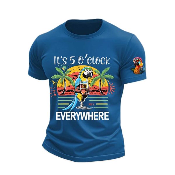 Im Retired Its 5 Oclock Everywhere T Shirt 4