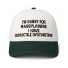 I'm Sorry For Mansplaining I Have Correctile Dysfunction Hat