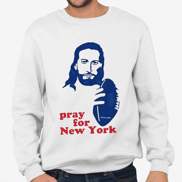 Jesus Pray For New York Giants Shirt 4