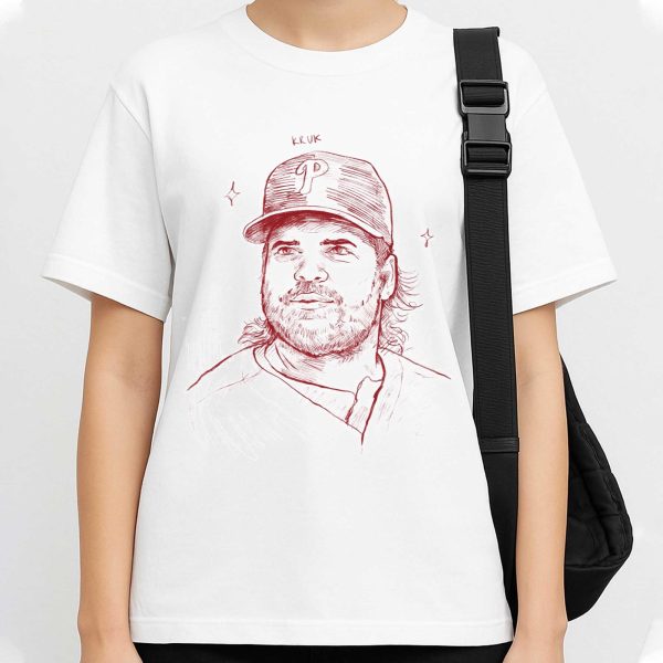 John Kruk Sketch Phillies Ring The Bell Shirt