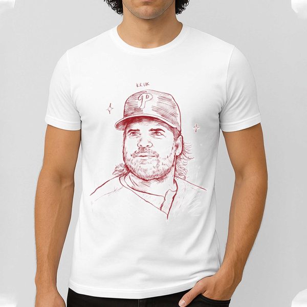 John Kruk Sketch Phillies Ring The Bell Shirt