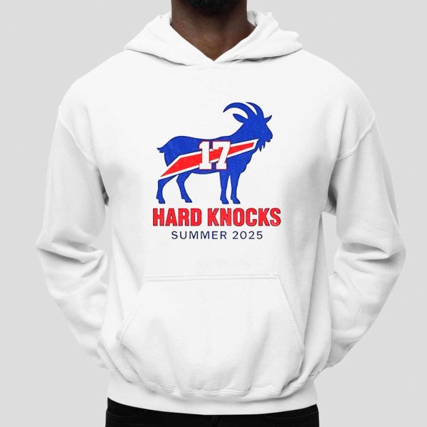 Josh Allen Buffalo Bills Goat 17 Hard Knocks Summer 2025 Shirt