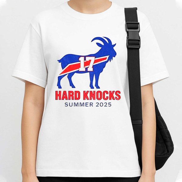 Josh Allen Buffalo Bills Goat 17 Hard Knocks Summer 2025 Shirt