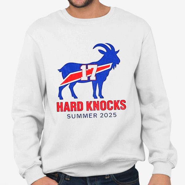 Josh Allen Buffalo Bills Goat 17 Hard Knocks Summer 2025 Shirt