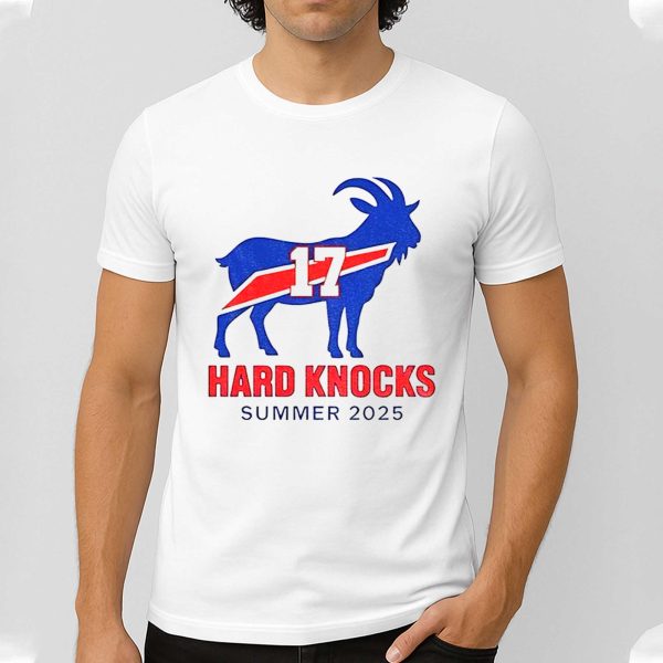 Josh Allen Buffalo Bills Goat 17 Hard Knocks Summer 2025 Shirt